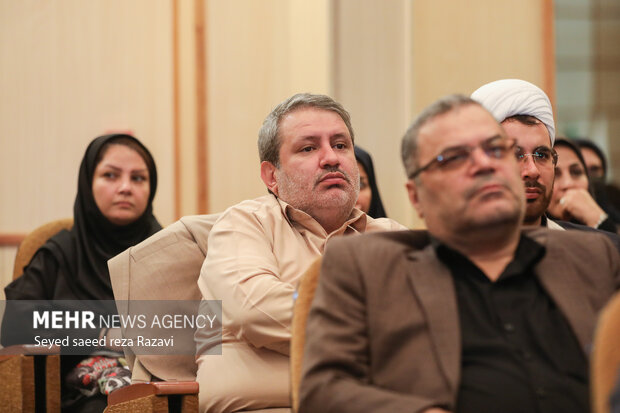 محمدحسین حسنی سرپرست سازمان قرآنی دانشگاهیان کشور و خبرگزاری بین‌المللی قرآن (ایکنا) در مراسم چهل و سومین سالگرد جهاد دانشگاهی حضور دارد